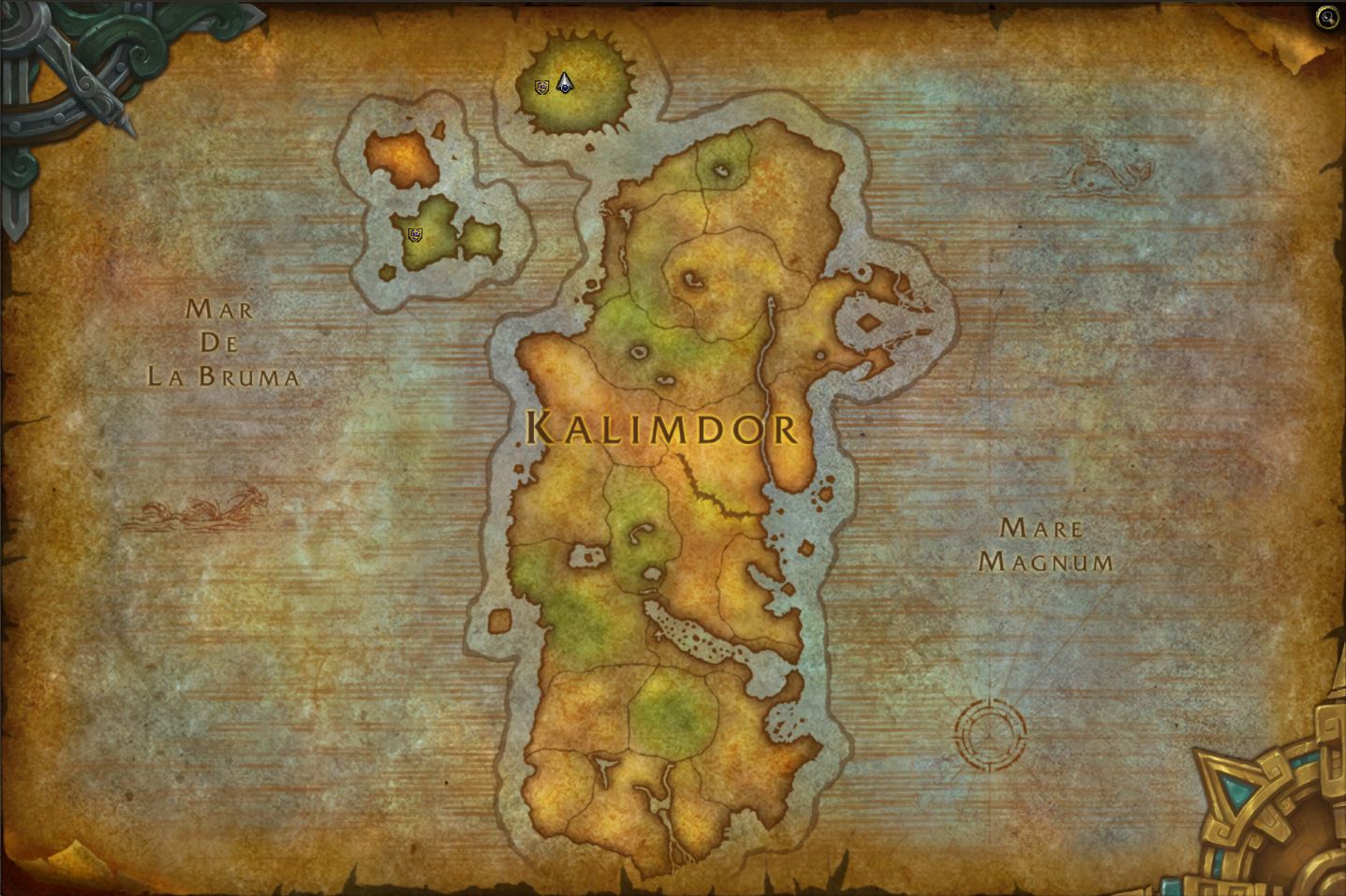 Mapa de Kalimdor