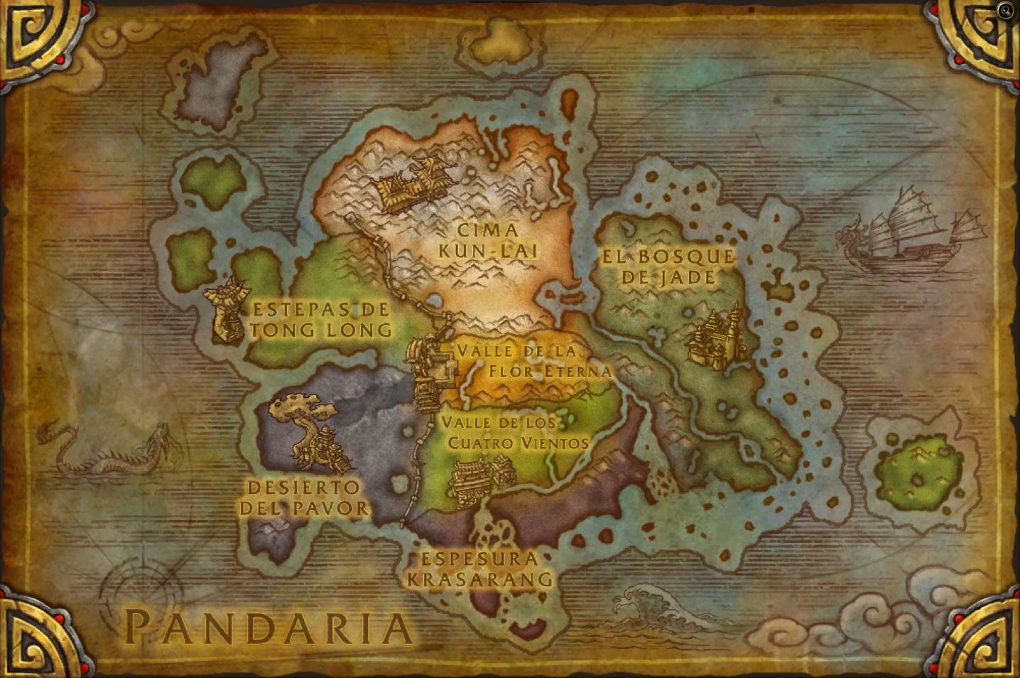 Mapa de Pandaria