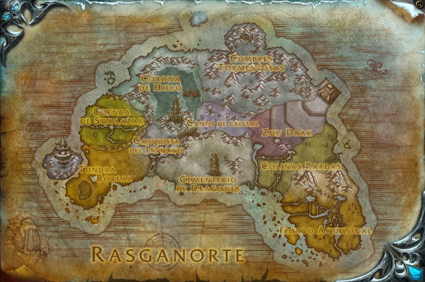 Mapa de Rasganorte